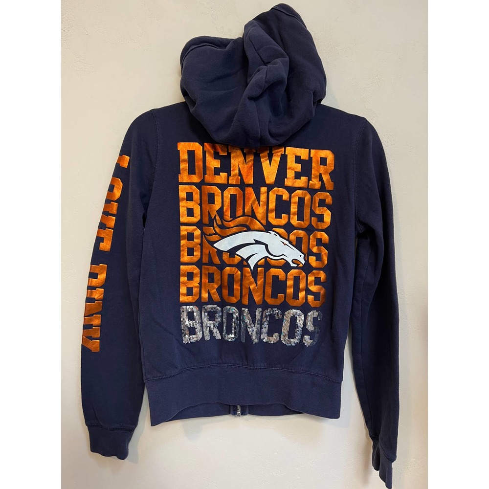 Victoria's Secret Pink Denver Broncos Hoodie size Small NFL